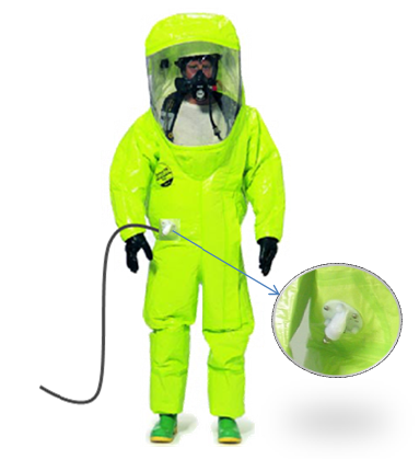 美国Dupont杜邦TK554TLY 特级防护服 重型防化服 气密式防化服 长管式防护服
